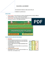 TOPIC 4 Cell Transport Reviewer