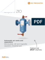 Zeparo ZIO: Automatic Air Vents and Separators
