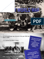 First World War (1914-1918)