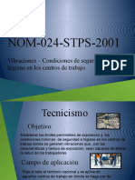 Nom 024 STPS 2001