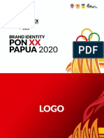 Brand Identity LOGO PON XX PAPUA 2020 - NO FIRE