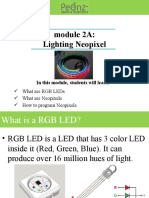Module 2A (Lighting Neopixel)