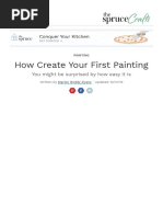 Learn To Paint - How To Create Your First Painting