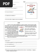 Gros Chagrin De Remi Courgeon Sequence Pedagogique Cycle 2 Chats Lecture Processus