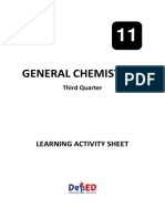 GENERAL CHEMISTRY LAS Quarter 3