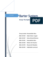 Barter System (Assignment)