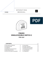 Fibaro Single/Double Switch 2: Operating Manual