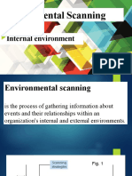 Environmental Scanning PPT Report