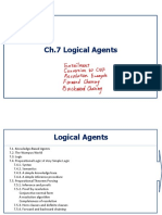 Logical Agents and Propositional Logic