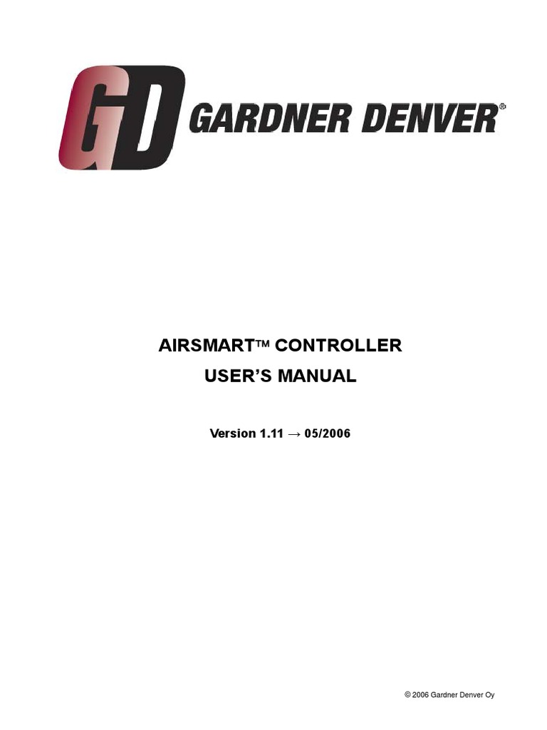 Airsmart User'S Manual: ™ Controller | PDF | Menu (Computing ...