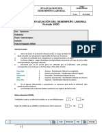 Formato - Evaluación de Desempeño - EP