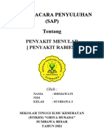 Sap Tugas MK - Penyakit Tropis (Rismawati)