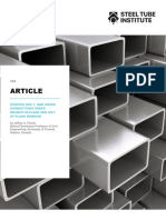 Article: Stepped Hss T-And Cross - Connections Under Branch In-Plane and Out - Of-Plane Bending