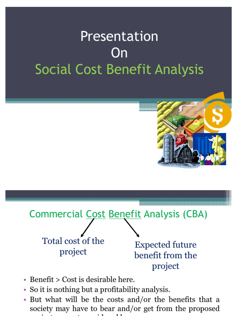 SocialCostBenefitAnalysisOverviewabouttwoapproachesofSCBA