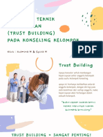 Teknik Trust Building (Kepercayaan) Dalam Konseling Kelompok