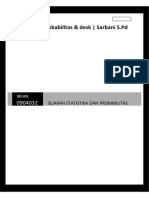 Statistik Dan Probabilitas