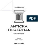 Dyulija Enas - Anticka Filozofija