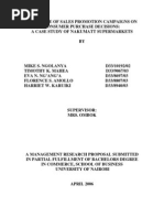Download Influence of Sales Promotion on Consumer Purchase Decisions_Timothy Mahea by Mahea SN50273163 doc pdf