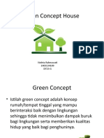 Tugas Analisa Green Concept House