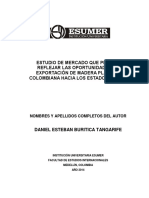 Exportación de Madera Plastica Colombiana Hacia Los Estados Unidos