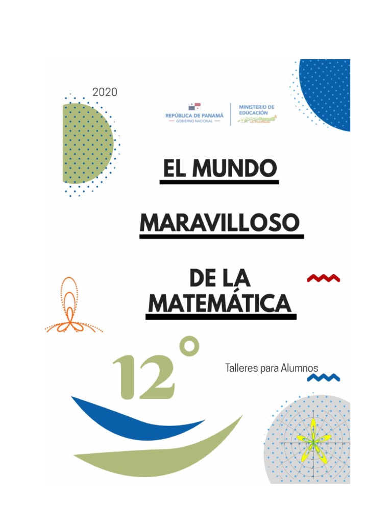 Guía de Aprendizaje Matemática 12° Grado | PDF | Sistema de coordenadas ...