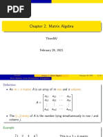 Chapter 2. Matrix Algebra