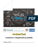 Cuaderno MagnitudesMedida