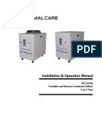 Thermalcare EQ Chiller Installation and Operations Manual