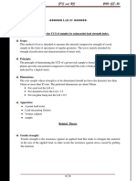 To Determine The UCS of Samples by Using Point Load Strength Index