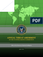 ODNI Threat Assessment - 2021