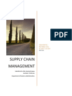 Supply Chain Management: Submitted By: Nur Nahar Lima ID:2017-1-10-247