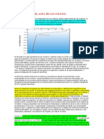 Temperatura Del Gua de Los Oceanos