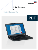 Testing With The Ramping Test Module: Practical Example of Use