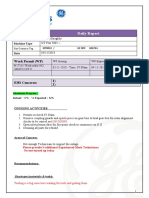 Subject Daily Report: Work Permit (WP)