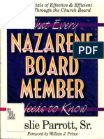 What Every Nazarene Board Member Needs To Know - F - 0