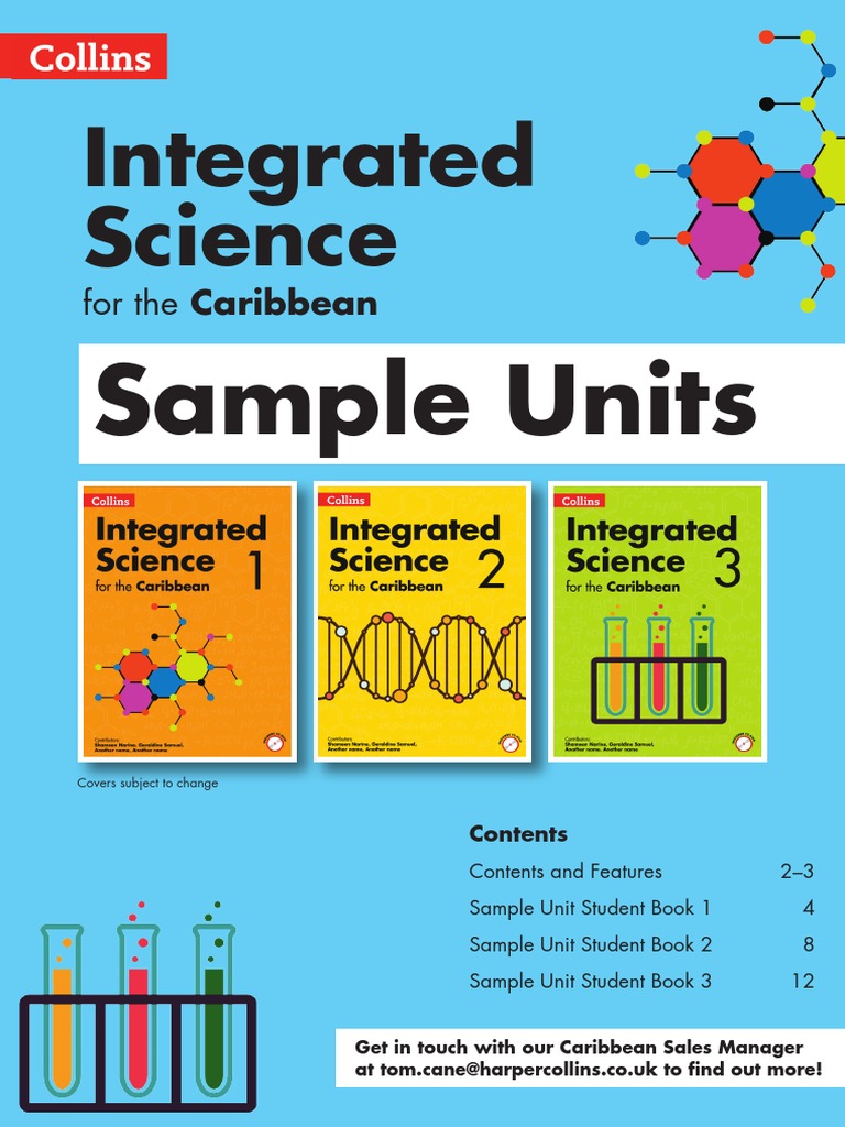 Integrated Science 16pp Sampler - Hi-Res - No Crop Marks1 | PDF ...