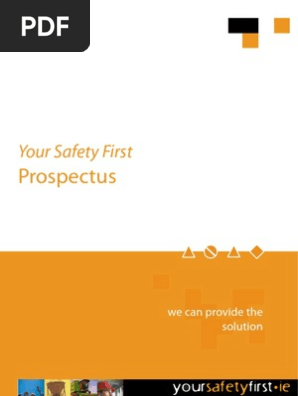 Safety Training Prospectus