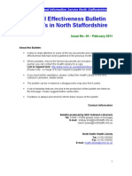 Clinical Effectiveness Bulletin 49, February 2011