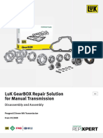 Luk Gearbox Repair Solution For Manual Transmission: Disassembly and Assembly