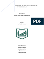 Programa para Favorecer El Desarrollo de Las Habilidades Socioemocionales