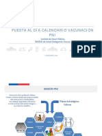 Puesta al dia calendario Delegacion Arauco