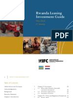 Rwanda Leasing Investment Guide 2009