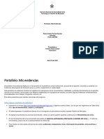 Mi Portafolio de Evidencias