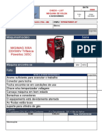 Checklist Maquina - Solda Mig - Mag