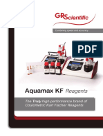 Aquamax KF: Reagents