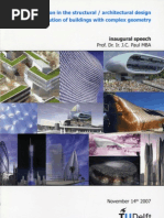 Digital (R) Evolution in The Structural Architectural Design and Execution of Buildings With Complex Geometry - MF