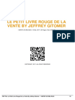 Le Petit Livre Rouge de La Vente by Jeffrey Gitome - 5a54dfed1723dd1766b4d120 - 2