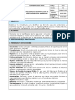 Formato Procedimiento de Aspectos e Impactos Ambientales