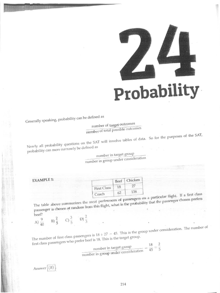 Ch24 Probability | PDF