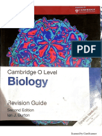 Cambridge O Level Biology Revision Guide 